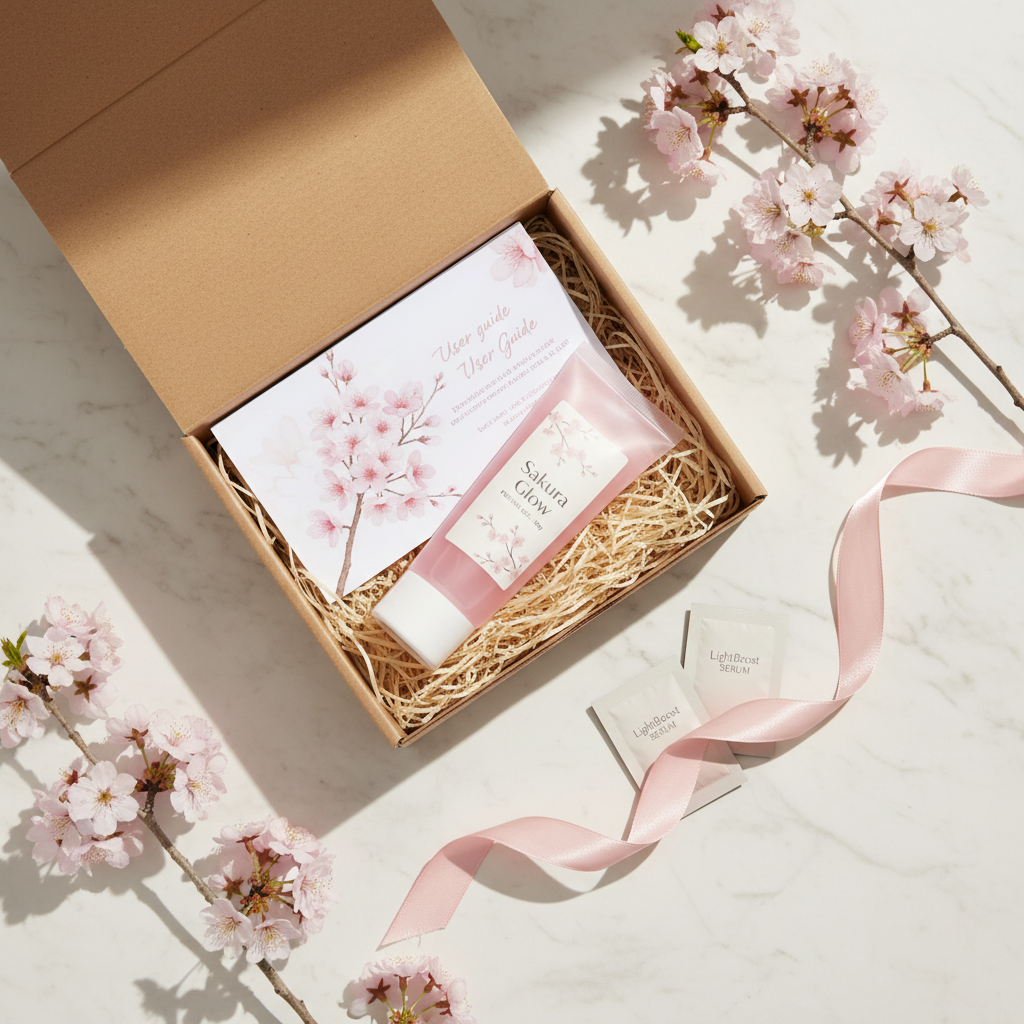 Sakura peeling gel product shot