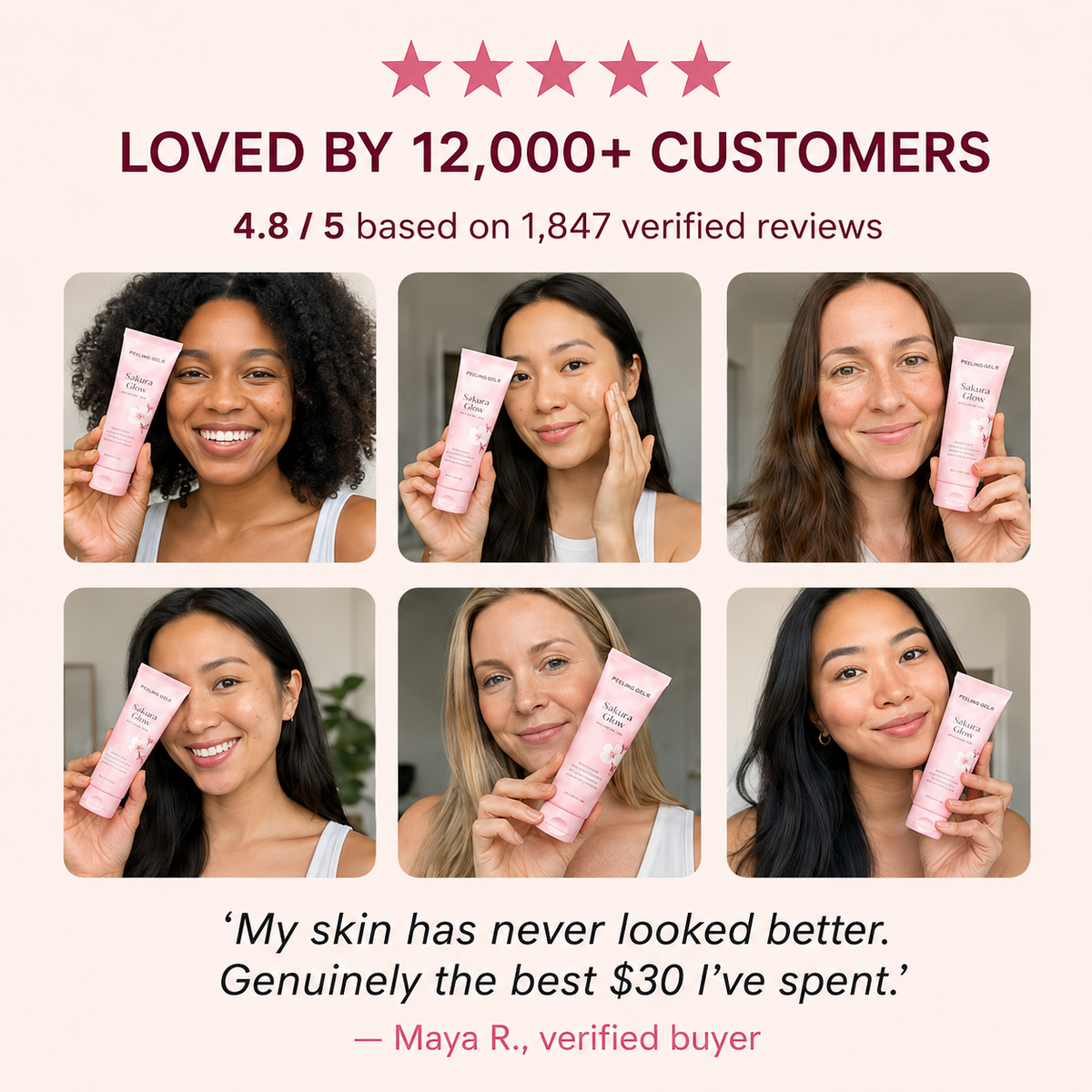 Sakura Cherry Blossom Peeling Gel