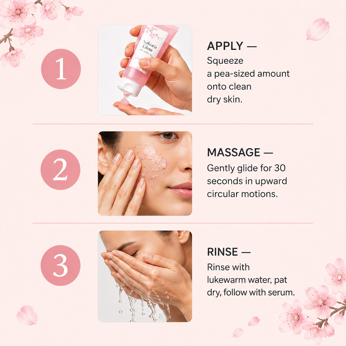 Sakura Cherry Blossom Peeling Gel
